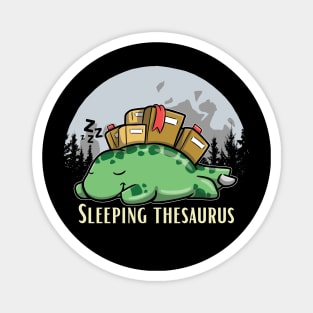 Sleeping Saurus Magnet